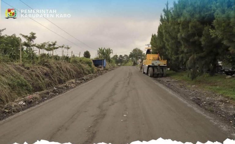 Pemkab Karo Percepat Perbaikan Infrastruktur, Akses Jalan Simpang Empat Menuju Payung