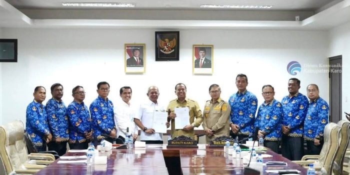 Pemkab Karo Perkuat Perlindungan Pekerja Lewat MoU dengan BPJS Ketenagakerjaan