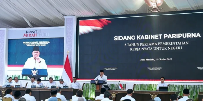 Prabowo Apresiasi Kerja Kabinet Merah Putih dalam Sidang Paripurna