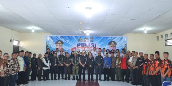 Deklarasi gerakan masyarakat Sumatera Utara menolak narkoba di Dairi.